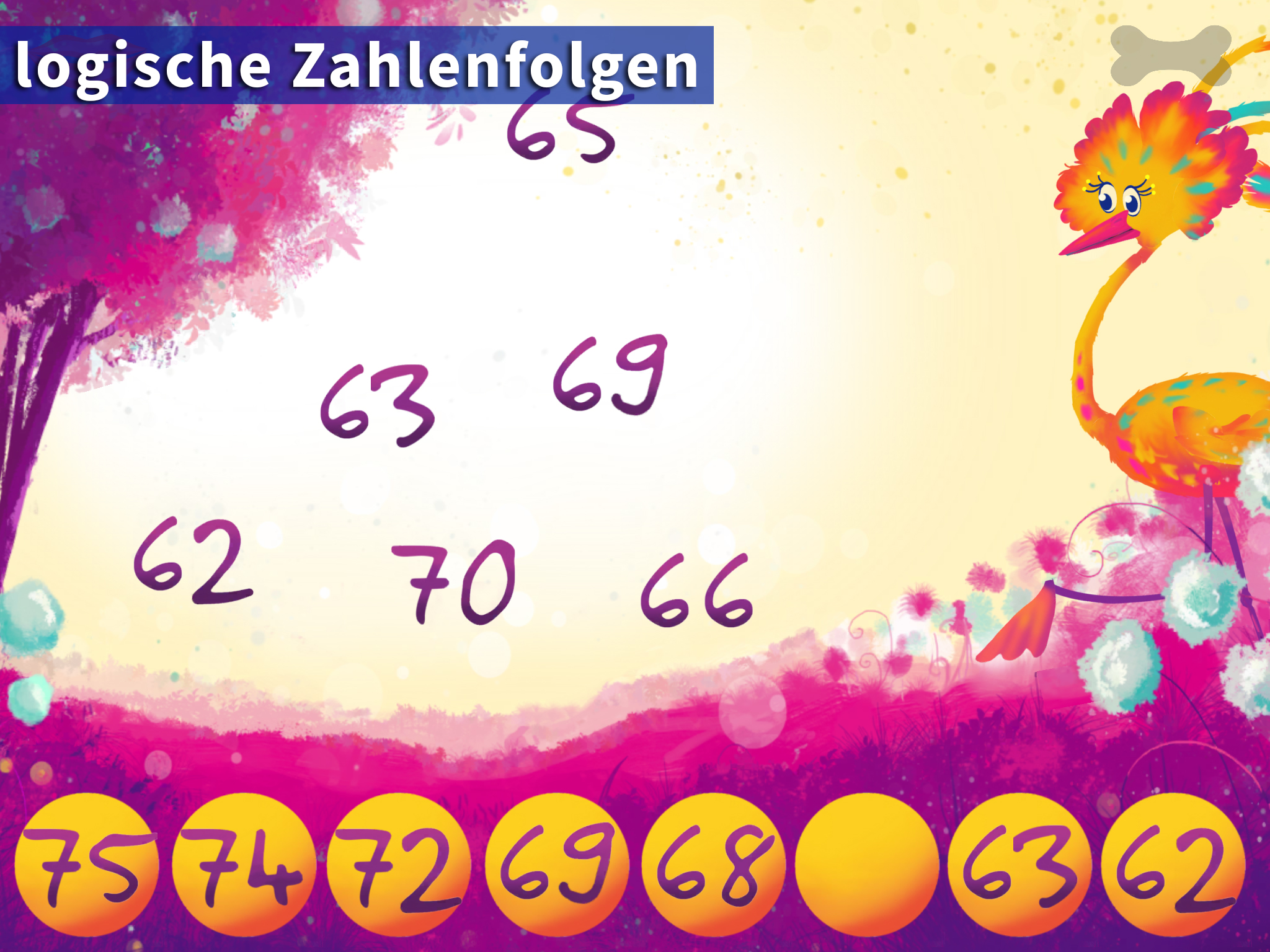 plus auf Zeit mit Ablenkung